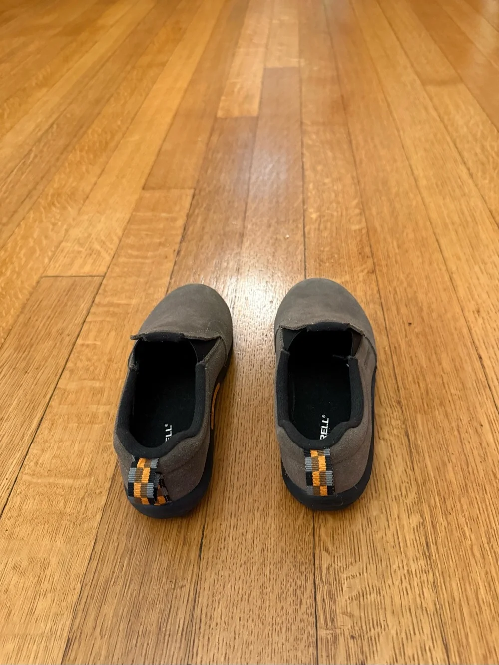 Merrell Men's Grey Slip-On Suede Casual Loafers